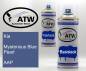 Preview: Kia, Mysterious Blue Pearl, AAP: 400ml Sprühdose + 400ml Klarlack - Set, von ATW Autoteile West.